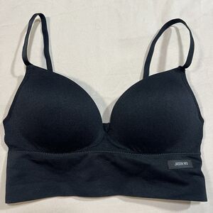 Jason Wu Seamless Wire-Free Push-Up Bralette Comfort Bra 36B Black